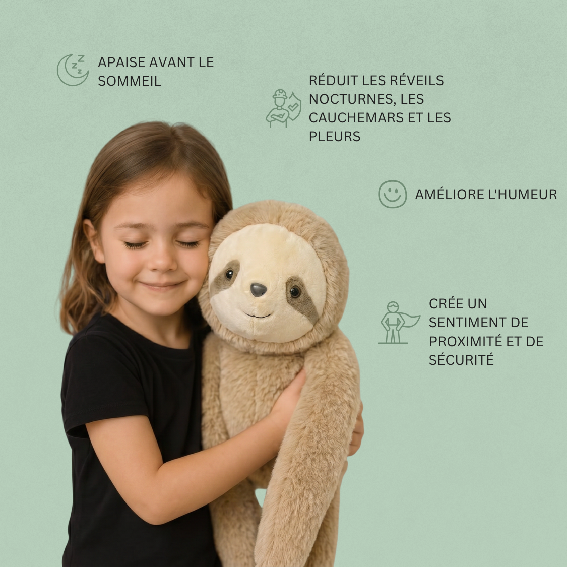 Poidsou™ – Peluche Lestée