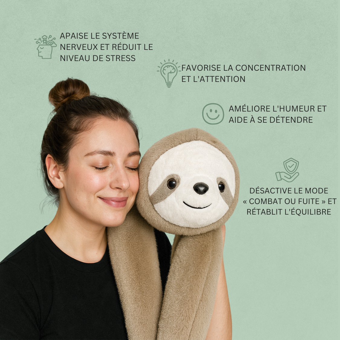 Poidsou™ – Peluche Lestée