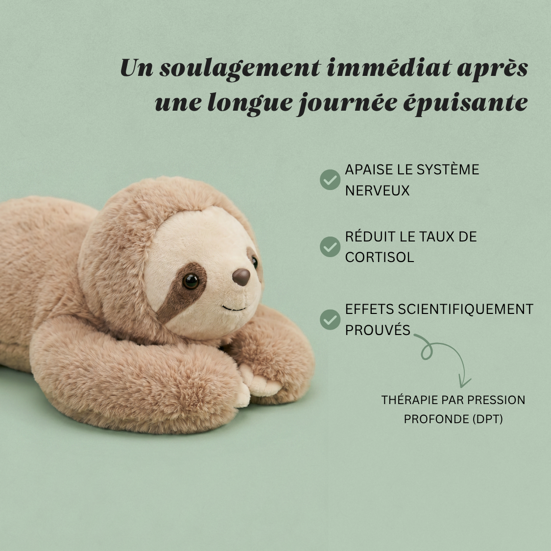 Poidsou™ – Peluche Lestée